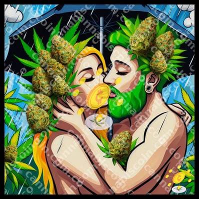 Bud Under the Rain of Love