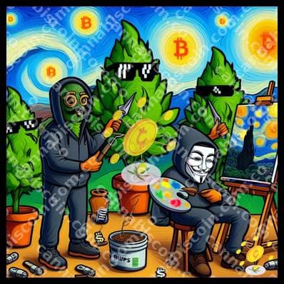 Macoña in the garden of cryptocurrencies