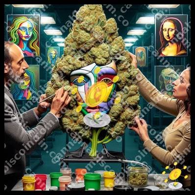 Picasso of Colorful Ganyas
