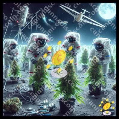 Harvesters of herbs on the moon