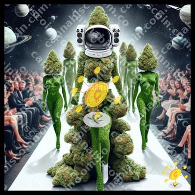 Catwalk of galactic buds