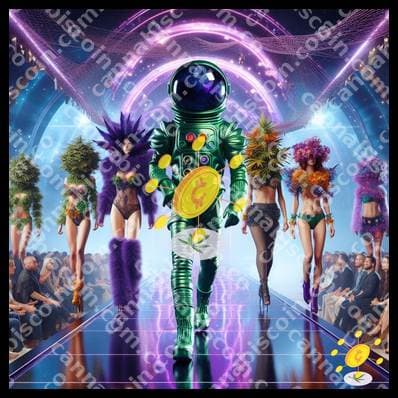 Parade of ganyas in space