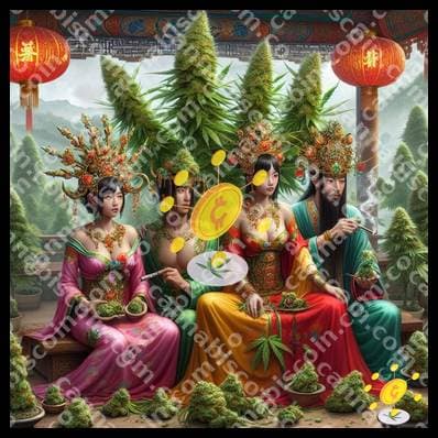 Gathering of ganyas in celebration