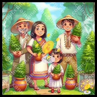 Bud in the green family adventure