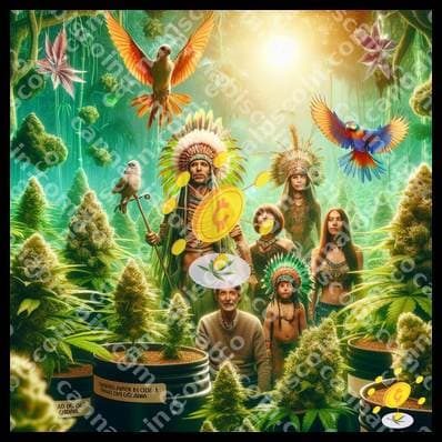 Little weed in the cosmic journey