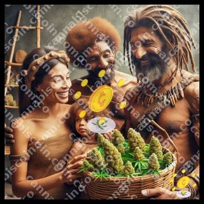 Herb in the gathering of green ancestors